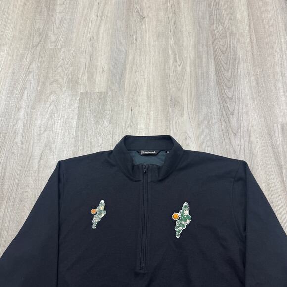 Travis Mathew Michigan State Spartans Coveside 1/4 Zip Men's 3XL XXXL TM1MZ339 - Picture 2 of 11